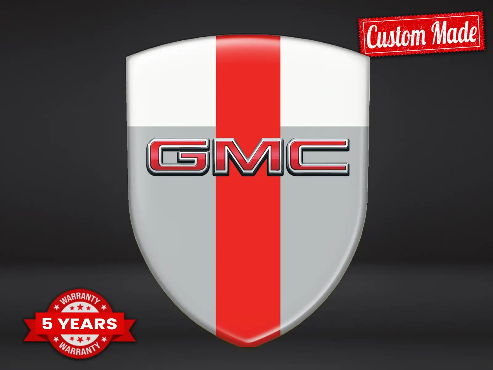 GMC Custom Logo Stickers Pro Max Lasting Stylish Design
